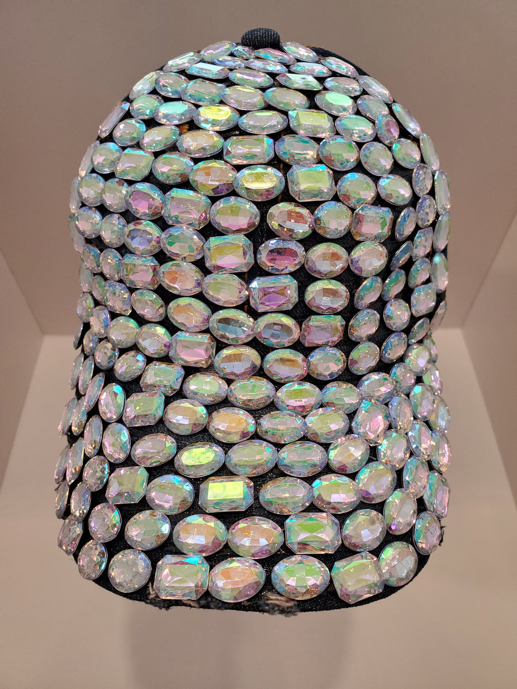 Aurora Crystal Denim Cap