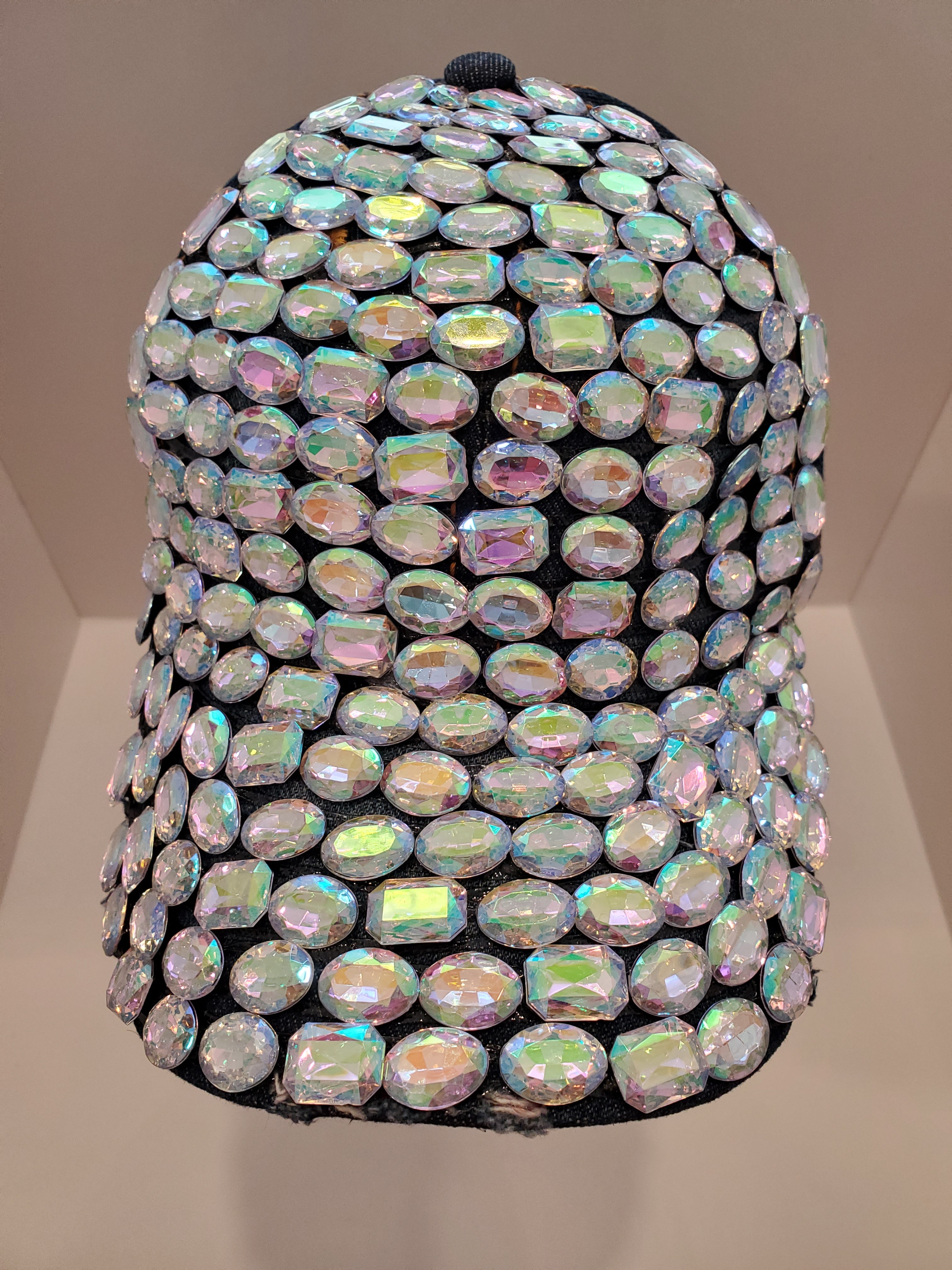 Aurora Crystal Denim Cap