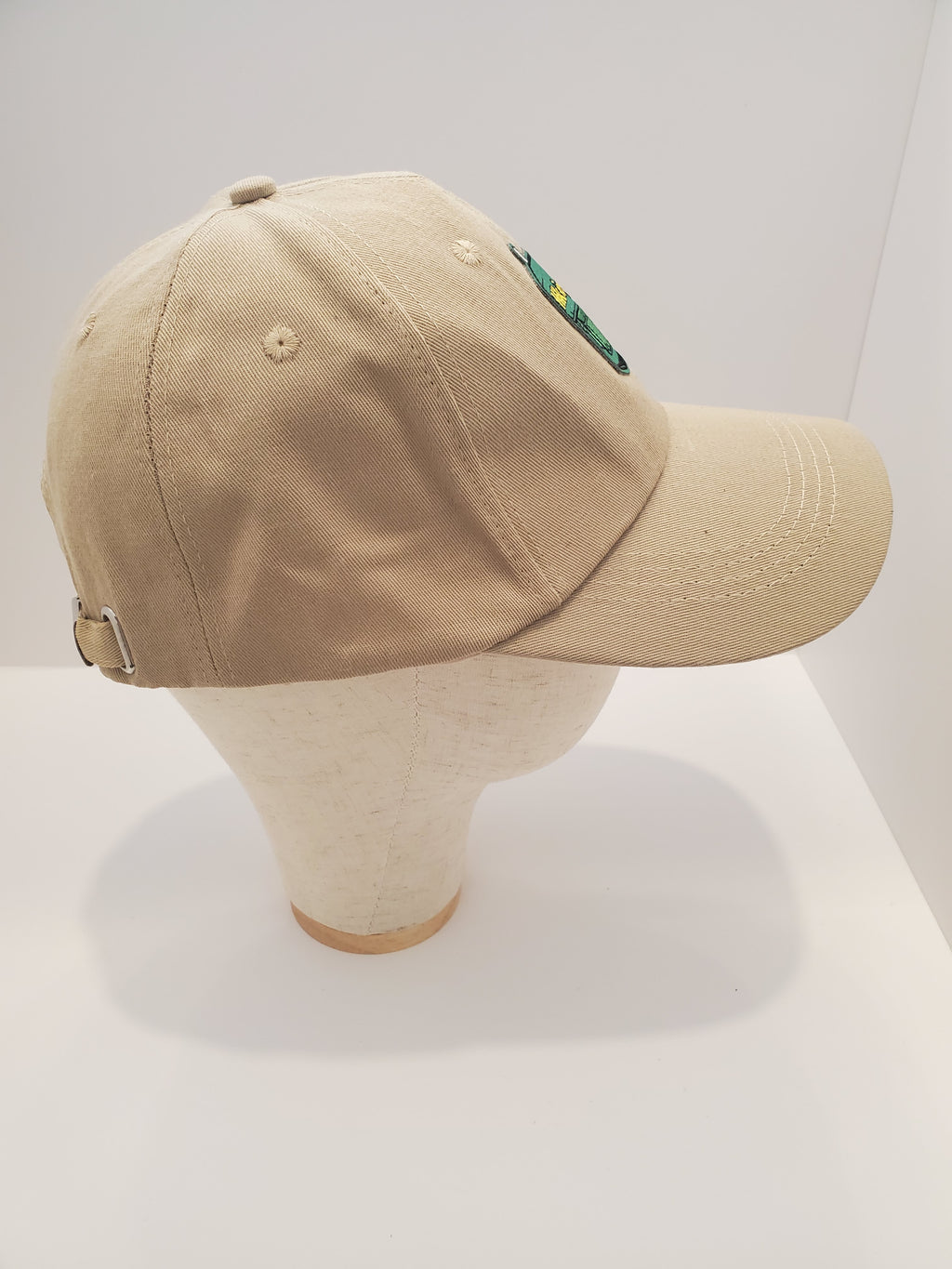 Beige “Hiking” Embroidered Baseball Cap