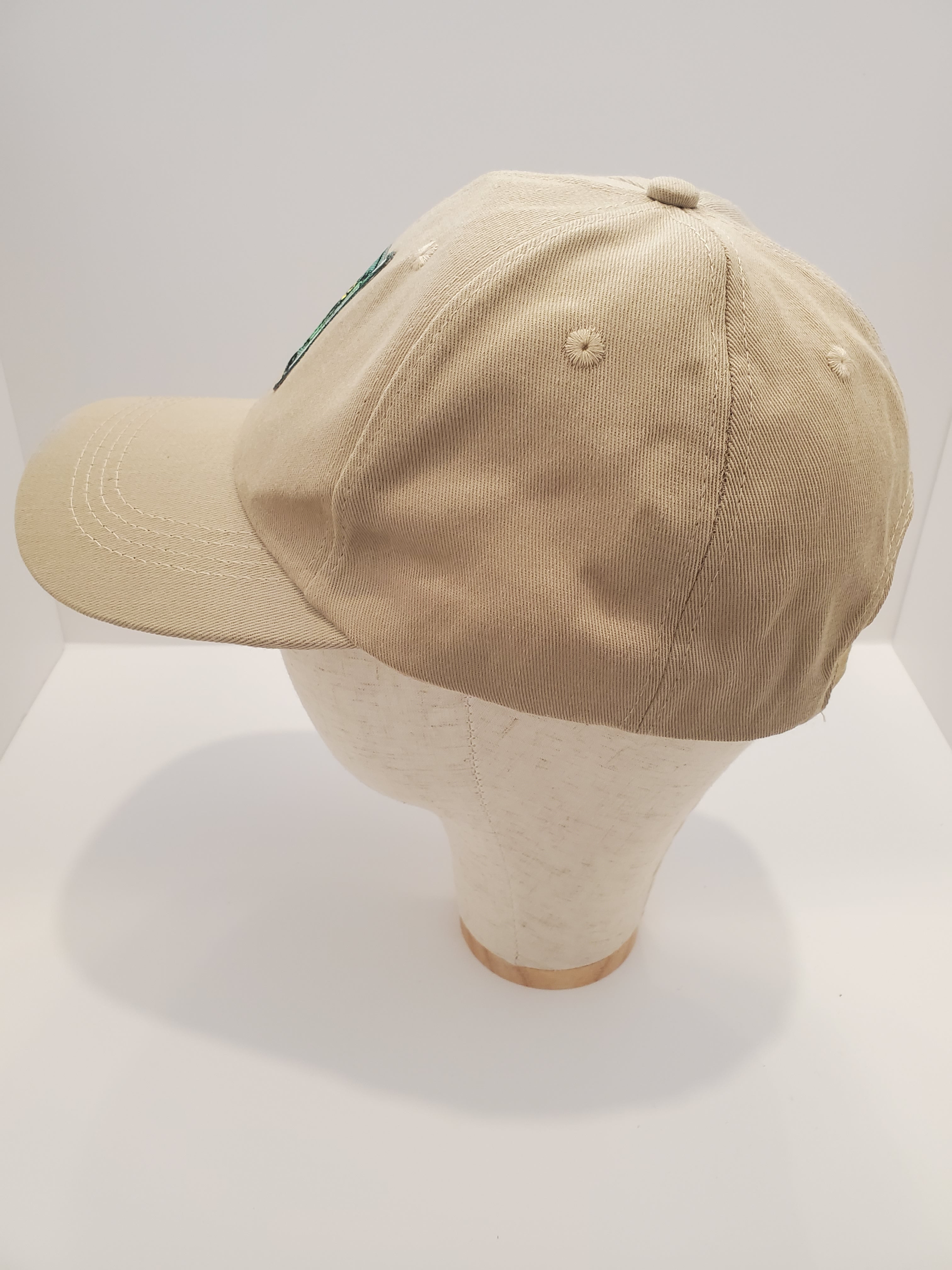 Beige “Hiking” Embroidered Baseball Cap