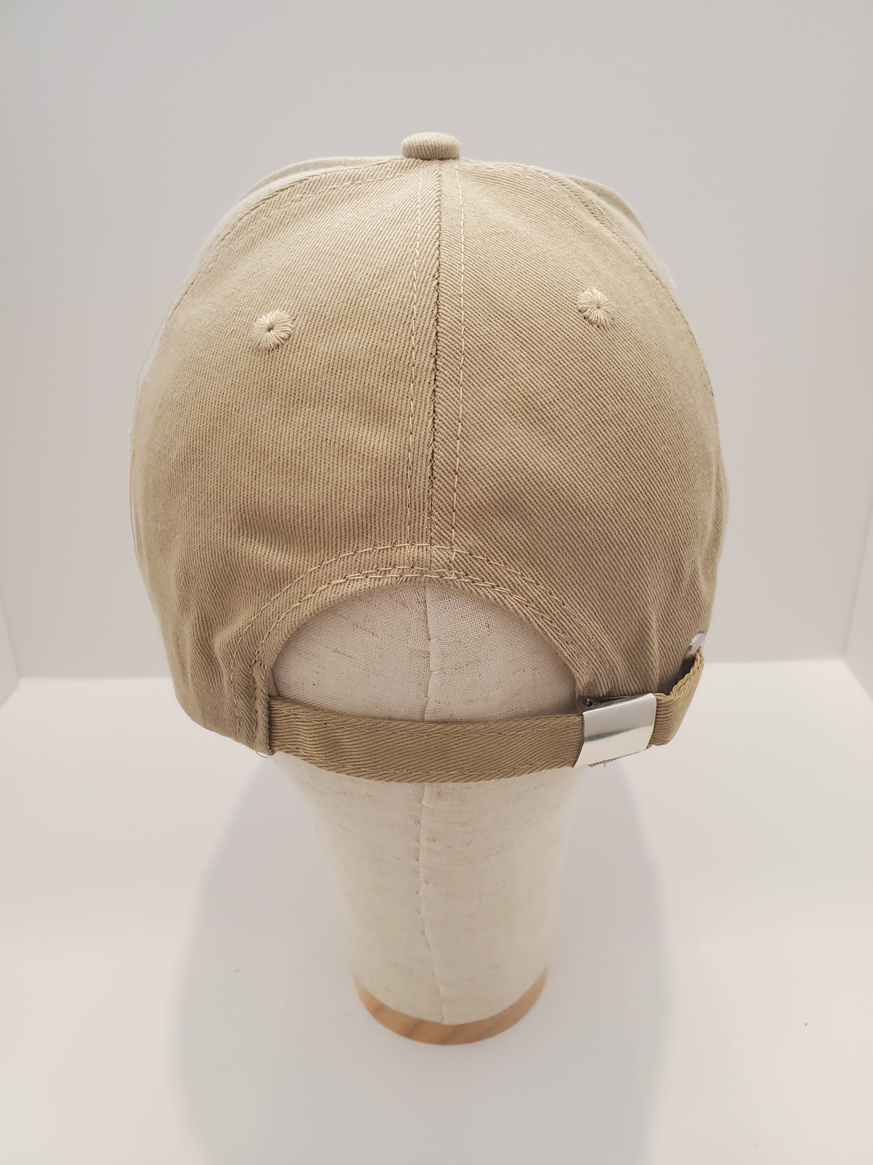 Tan “Life Is a Beach” Embroidered Baseball Cap