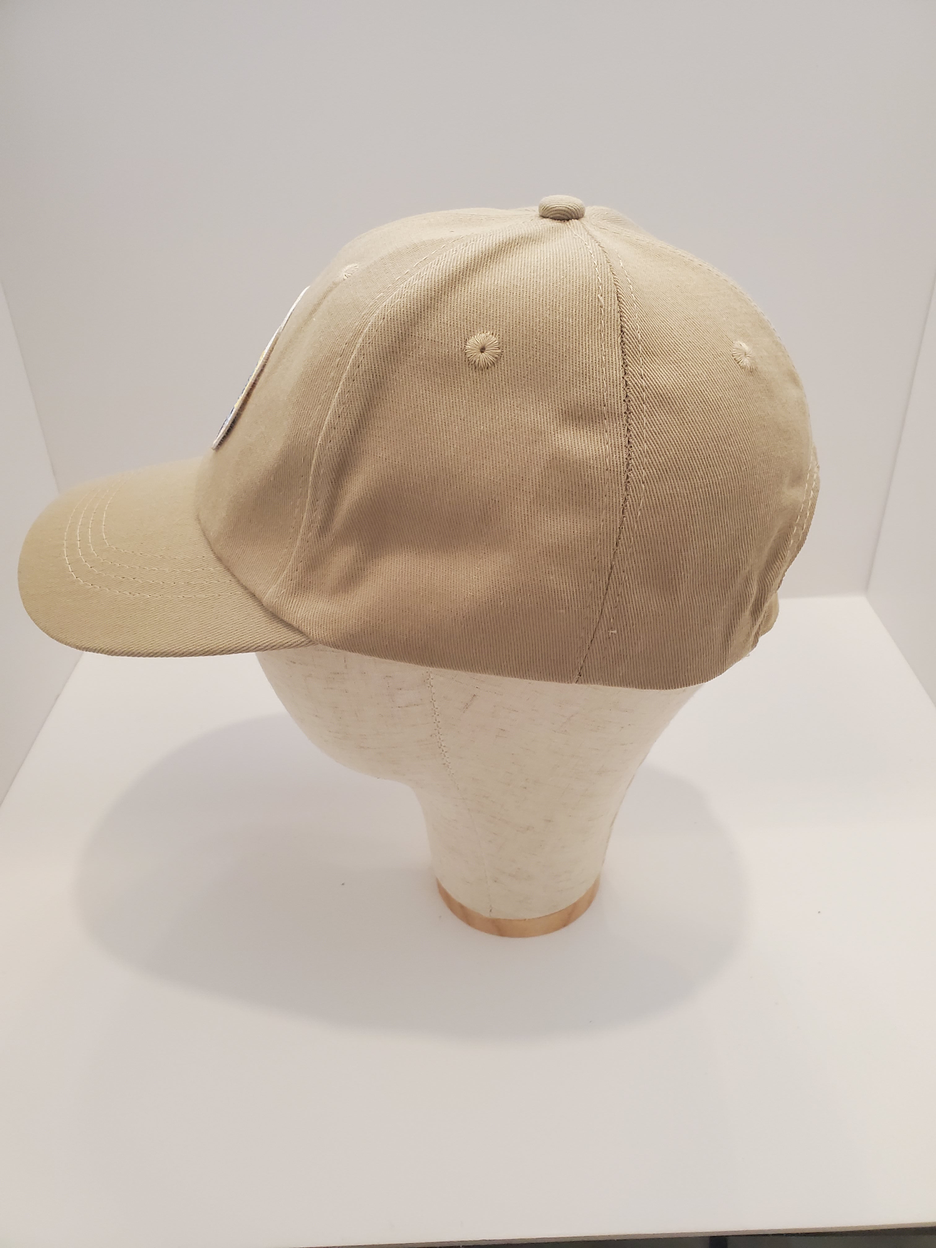 Tan “Life Is a Beach” Embroidered Baseball Cap