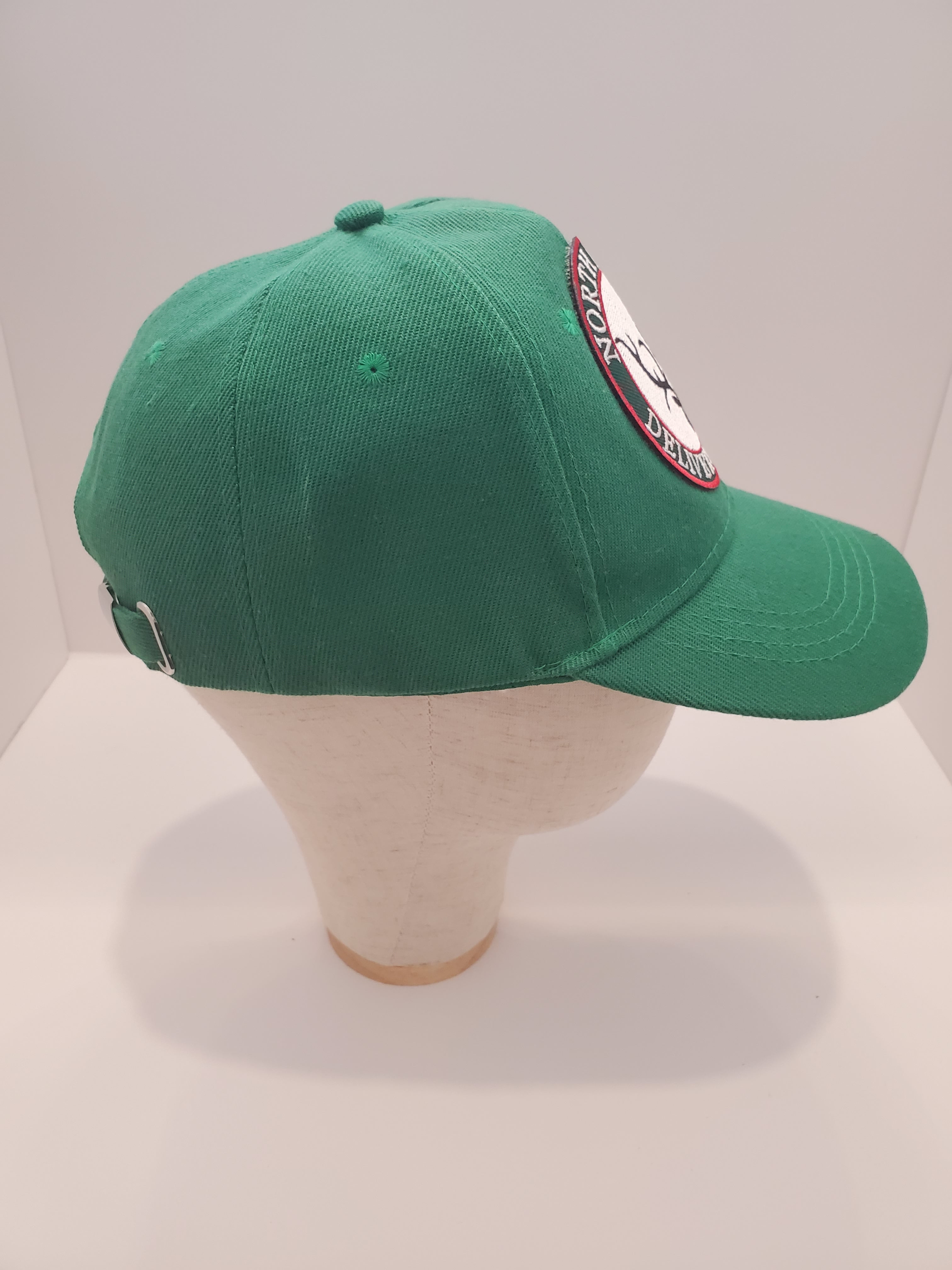 Green “North Pole Delivery Service” Embroidered Cap