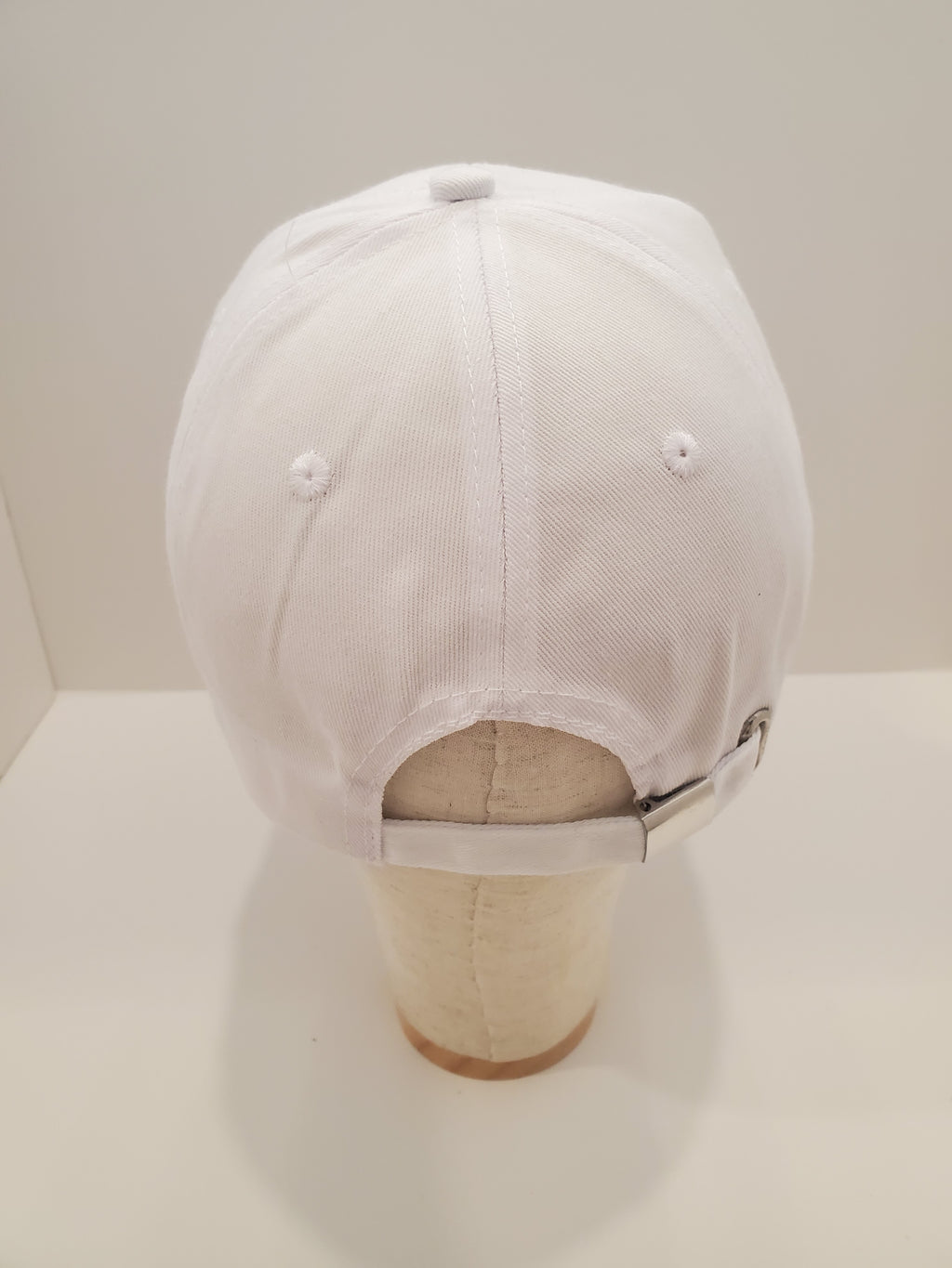 White “GOLF” Embroidered Cap