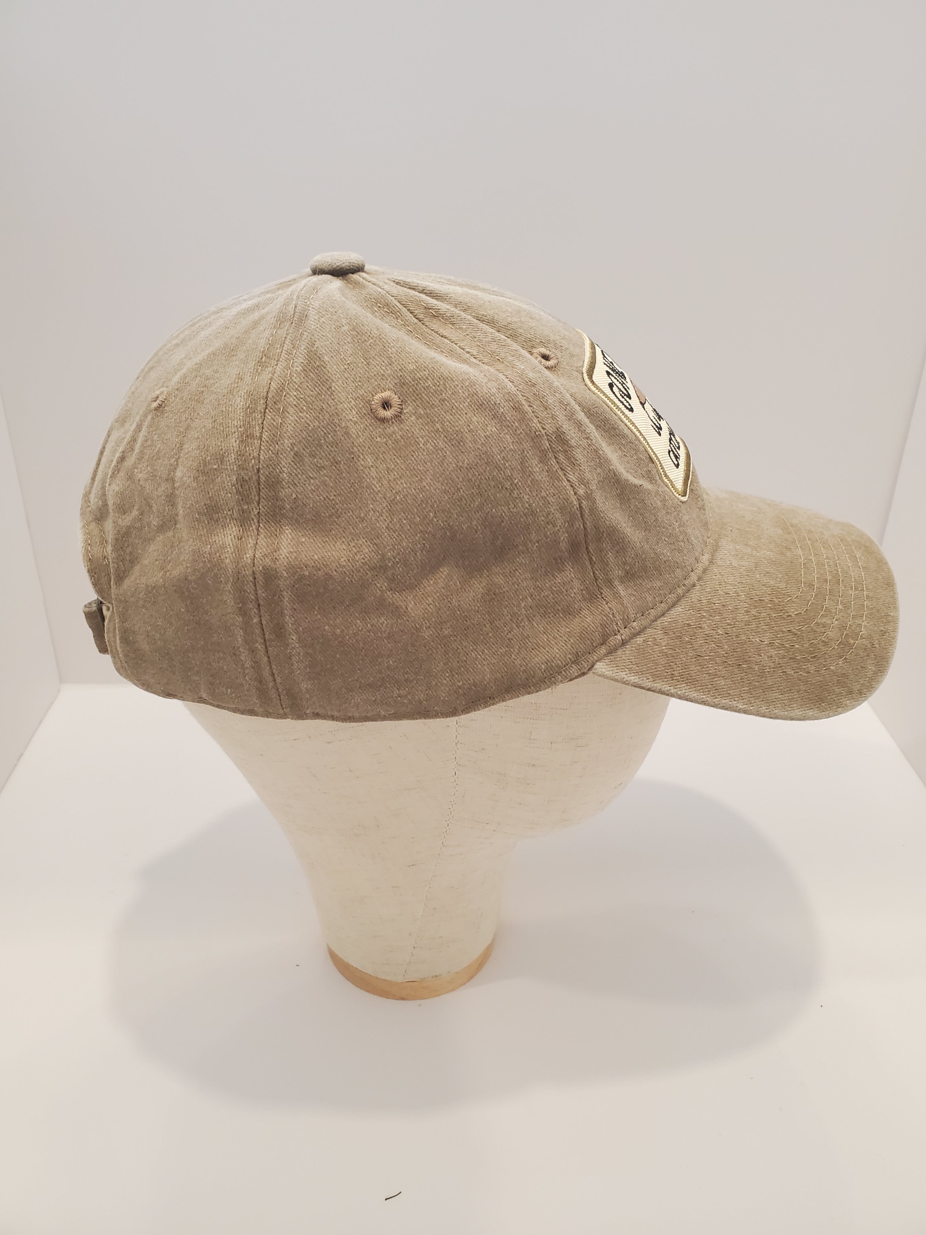 Khaki “Gone Fishing – Catch You Later” Embroidered Cap