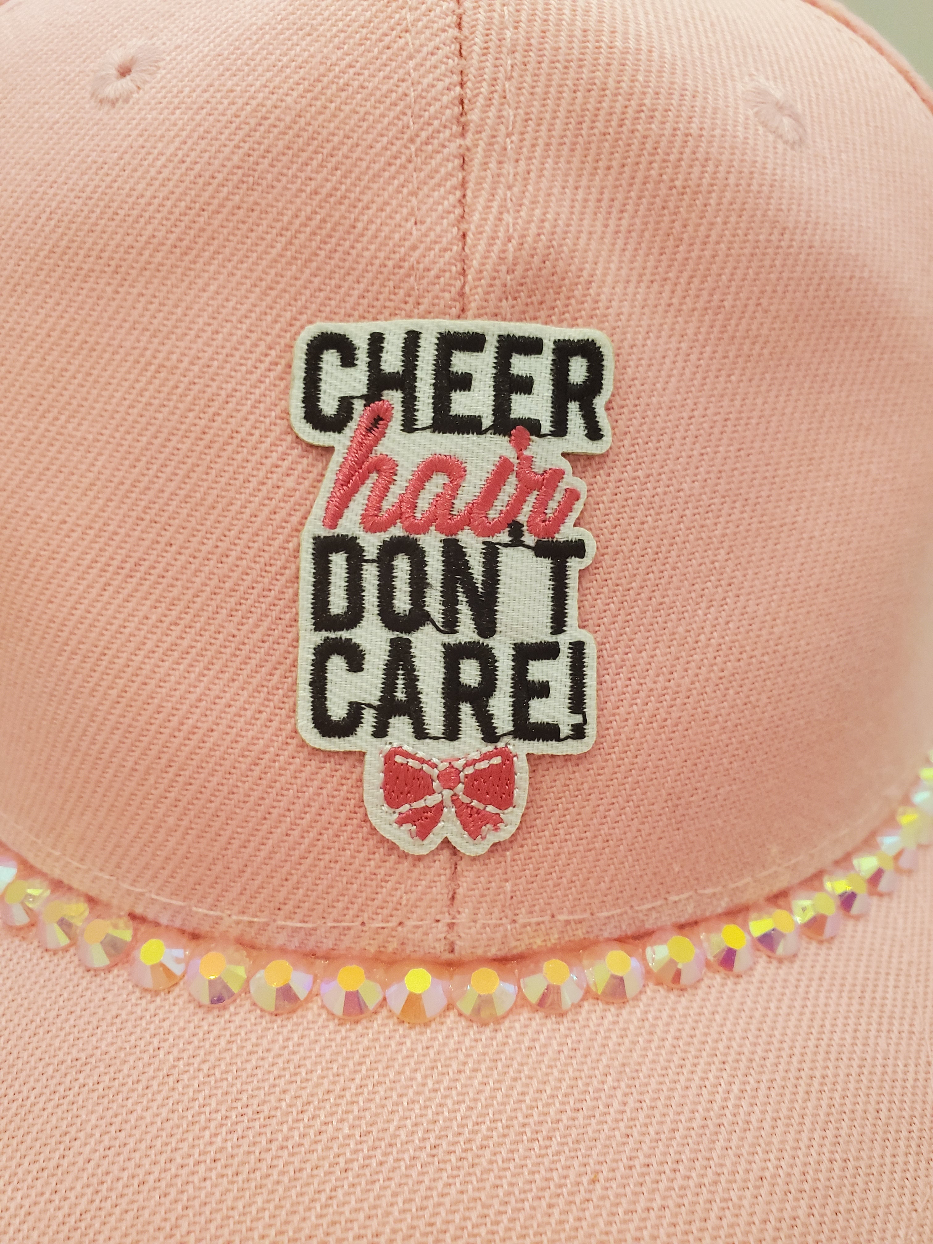 Cheer Hair Don’t Care Baseball Cap