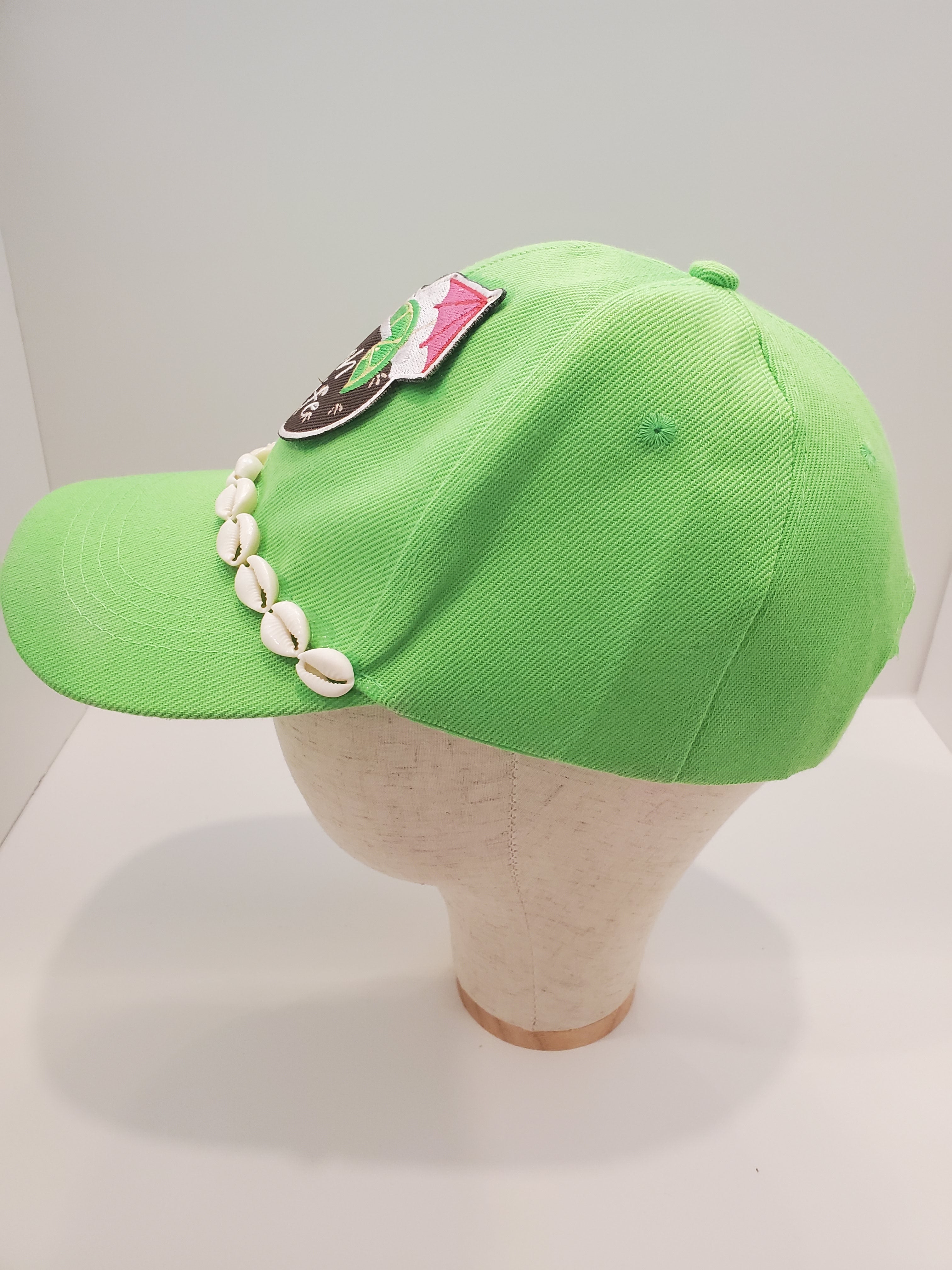 Beach Life Shell Accent Baseball Cap