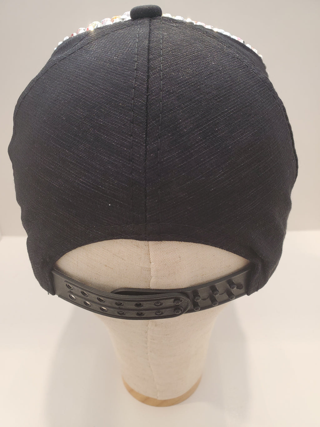 Iridescent Pearl & Crystal Statement Cap