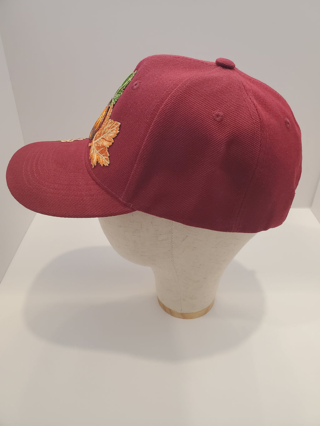 Harvest Pumpkin Embroidered Baseball Cap
